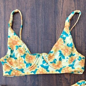 Moana Bikini Leanna Coco Sunflower BRA TOP ONLY - SMALL 🌻